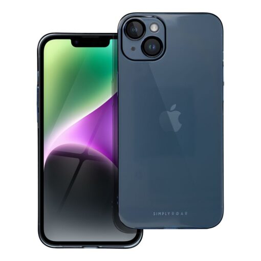 Roar Pure Simple Fit Case - für iPhone 14 Plus dunkelblau