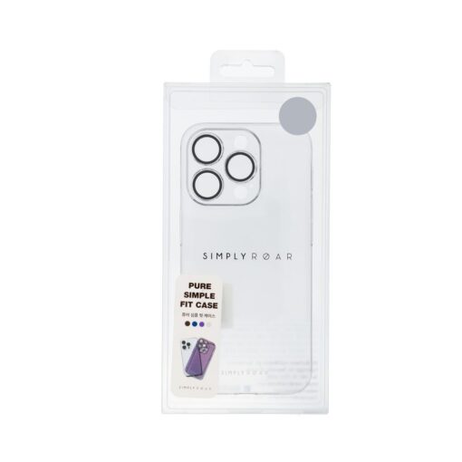 Roar Pure Simple Fit Case - für iPhone 15 Plus Clear – Bild 5