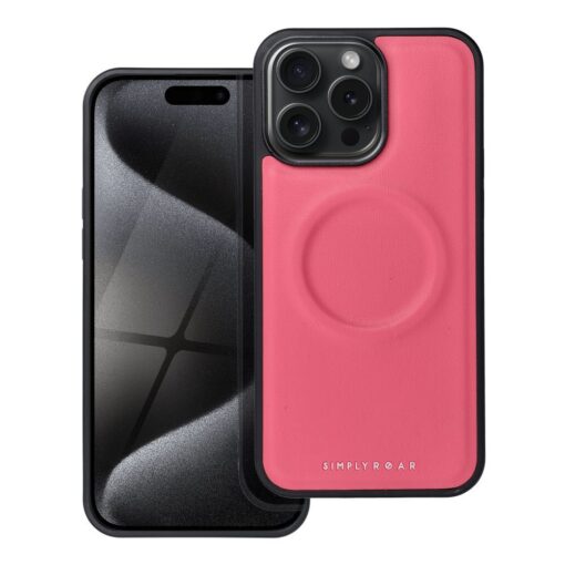 Roar Mag Morning Case - für iPhone 15 Pro Max Rosa