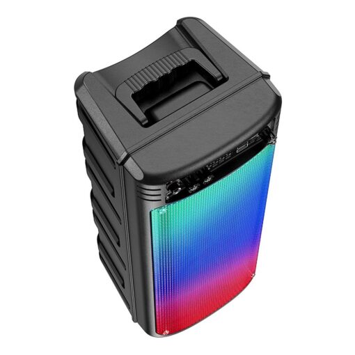 HOCO bluetooth Lautsprecher + kabelgebundenes Mikrofon BS52 schwarz – Bild 4