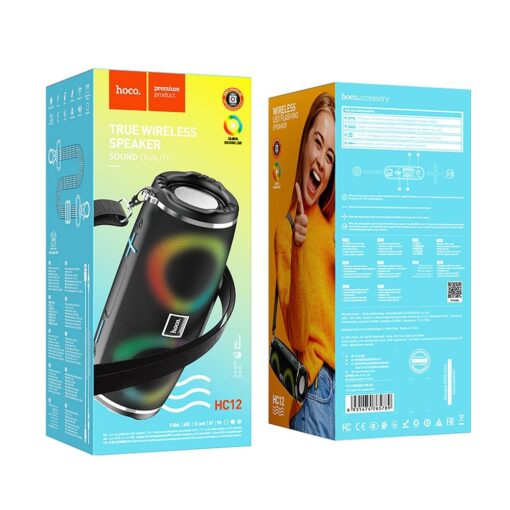 HOCO bluetooth / wireless speaker SPORTS HC12 black – Bild 4