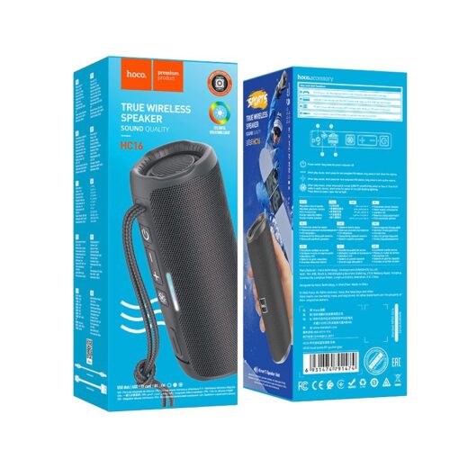 HOCO bluetooth Lautsprecher HC16 grau – Bild 4