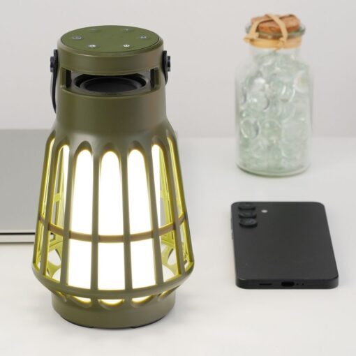 HOCO bluetooth Lautsprecher in Form einer Lampe BS61 grün – Bild 8