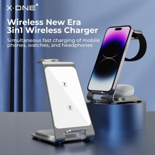 X-ONE 3-in-1 Kabelloses Ladegerät 22W – Bild 9