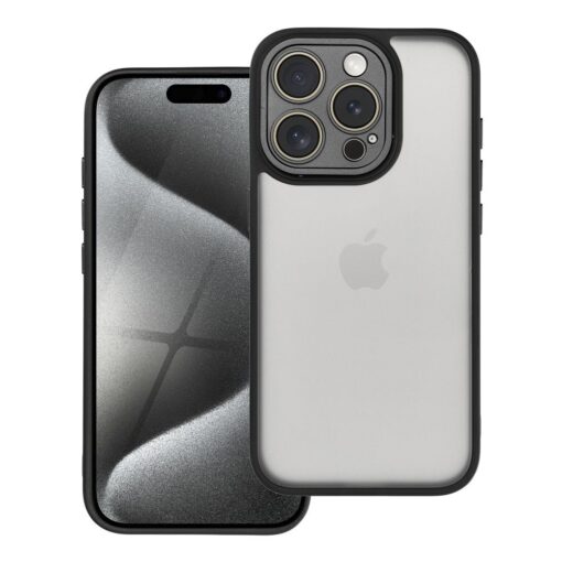 VARIETE Handyhülle für IPHONE 15 Pro schwarz