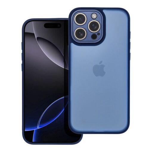 VARIETE Handyhülle für IPHONE 16 Pro Max navy blau
