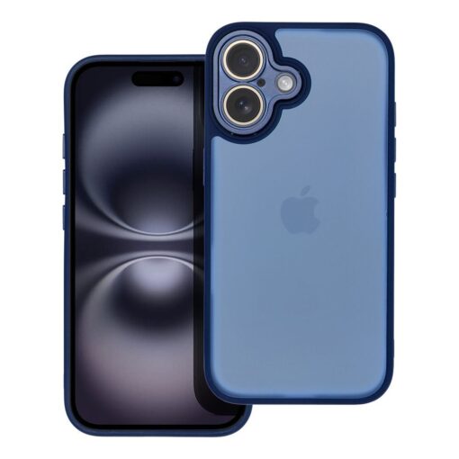 VARIETE Handyhülle für IPHONE 16 navy blau