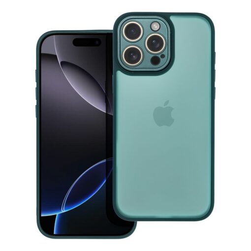 VARIETE Handyhülle für IPHONE 16 Pro Max dunkelgrün