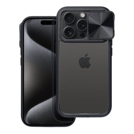 SLIDER Handyhülle für IPHONE 12 Pro Max schwarz