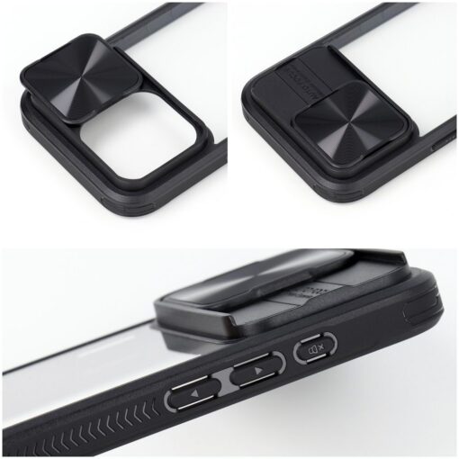 SLIDER Handyhülle für IPHONE 14 Pro Max schwarz – Bild 6