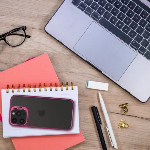BRACKET Handyhülle für IPHONE 11 Pro dunkel lila – Bild 6