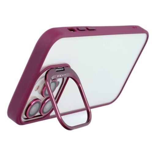 BRACKET Handyhülle für IPHONE 13 dunkelviolett
