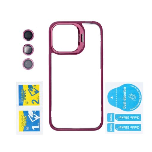 BRACKET Handyhülle für IPHONE 13 dunkelviolett – Bild 5