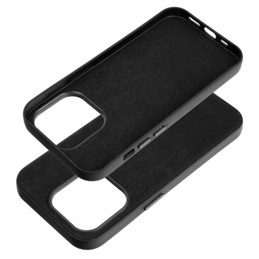 Woven Mag Cover kompatibel mit MagSafe für IPHONE 14 PRO schwarz – Bild 3