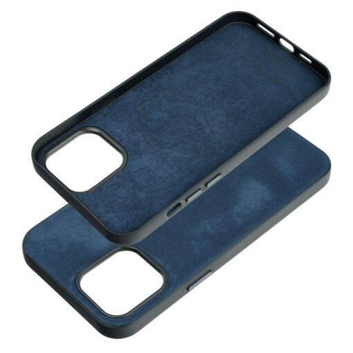 Gewebte Mag Abdeckung kompatibel mit MagSafe für IPHONE 12 PRO MAX blau – Bild 3