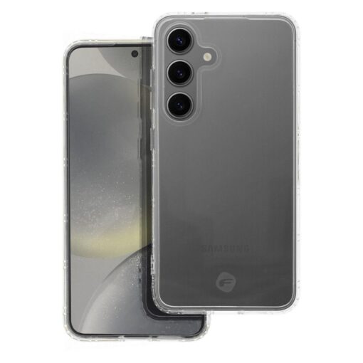 FORCELL F-PROTECT Langlebige Handyhülle für SAMSUNG S24 transparent