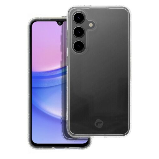 FORCELL F-PROTECT Langlebige Handyhülle für SAMSUNG A15 transparent