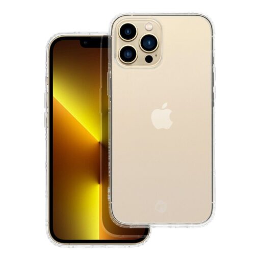 FORCELL F-PROTECT Langlebige Handyhülle für IPHONE 13 Pro Max transparent