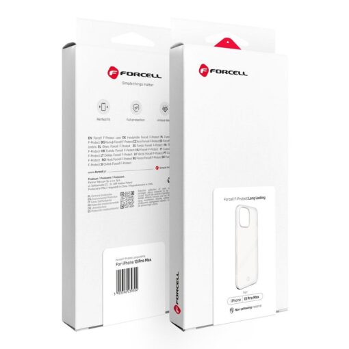 FORCELL F-PROTECT Langlebige Handyhülle für IPHONE 13 Pro Max transparent – Bild 11