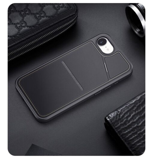 DUX DUCIS RAFI II MAG Handyhülle mit Ständer kompatibel mit MagSafe für IPHONE 16e schwarz – Bild 3