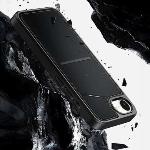 DUX DUCIS RAFI II MAG Handyhülle mit Ständer kompatibel mit MagSafe für IPHONE 16e schwarz – Bild 5