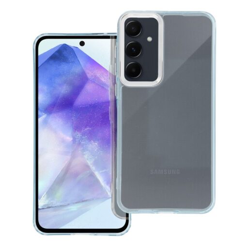 PEARL Handyhülle für SAMSUNG A55 5G hellblau