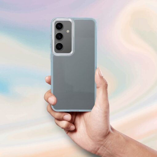 PEARL Handyhülle für SAMSUNG A55 5G hellblau – Bild 6