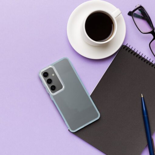 PEARL Handyhülle für SAMSUNG A55 5G hellblau – Bild 7