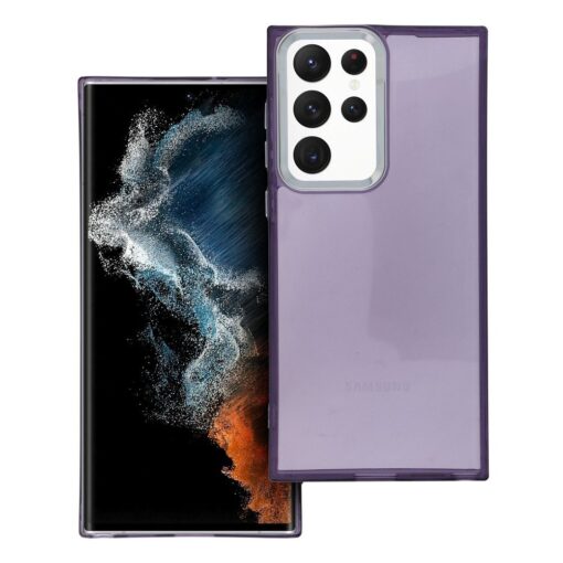 PEARL Handyhülle für SAMSUNG S22 Ultra lila