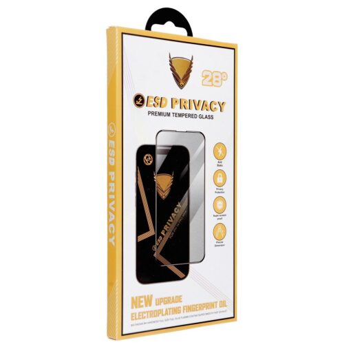 OG Premium Gehärtetes Glas - für Iphone 12 Pro Max schwarz
