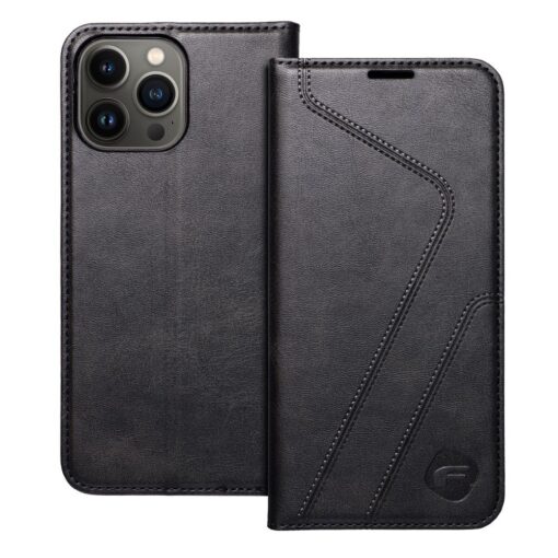 FORCELL F-PROTECT RFID Blocker Buch für IPHONE 13 PRO MAX schwarz – Bild 4