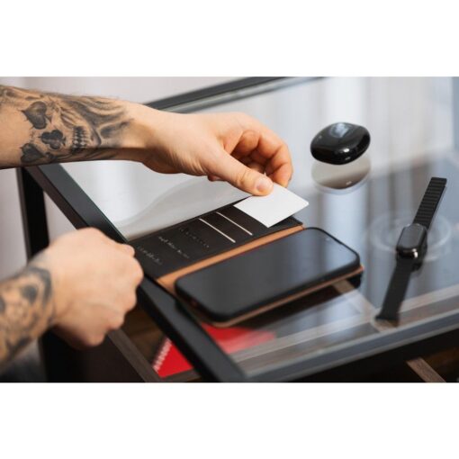 FORCELL F-PROTECT RFID Blocker book case for SAMSUNG A05S black – Bild 11