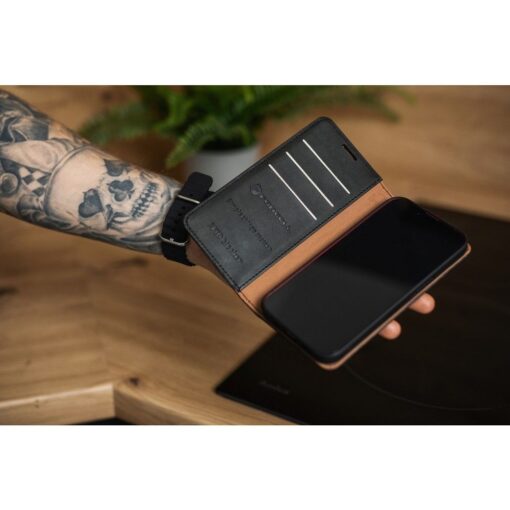 FORCELL F-PROTECT RFID Blocker book case for XIAOMI Redmi Note 14 black – Bild 11