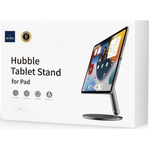 WiWU - Verstellbarer und schwenkbarer Aluminium-Tabletständer ZM310 for iPad Air 11" 2024/10,9/11 – Bild 4