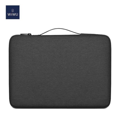 WiWU - Wasserdichte 16" Pilot Sleeve Laptoptasche - schwarz – Bild 4