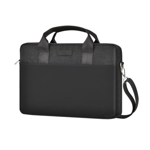 WiWU - Minimalist Pro 14" wasserdichte Laptoptasche - schwarz – Bild 3