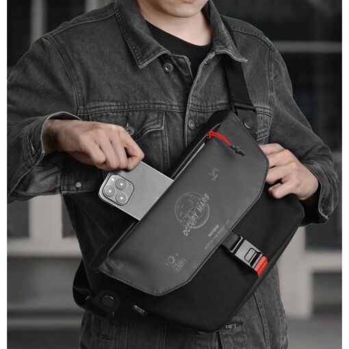 WiWU - Wasserdichte Tablet-Tasche bis zu 11'' Warriors Message Bag X - schwarz – Bild 6