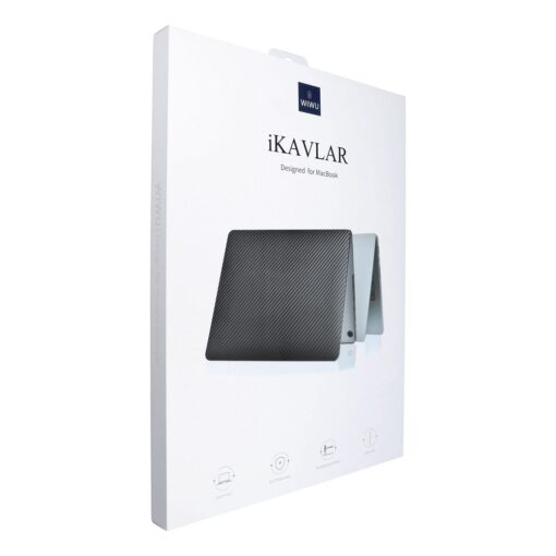 WiWU - iKavlar Crystal Shield Handyhülle für MacBook Pro 16.2" 2021/2023 - schwarz