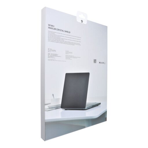 WiWU - iKavlar Crystal Shield Handyhülle für MacBook Pro 16.2" 2021/2023 - schwarz – Bild 3