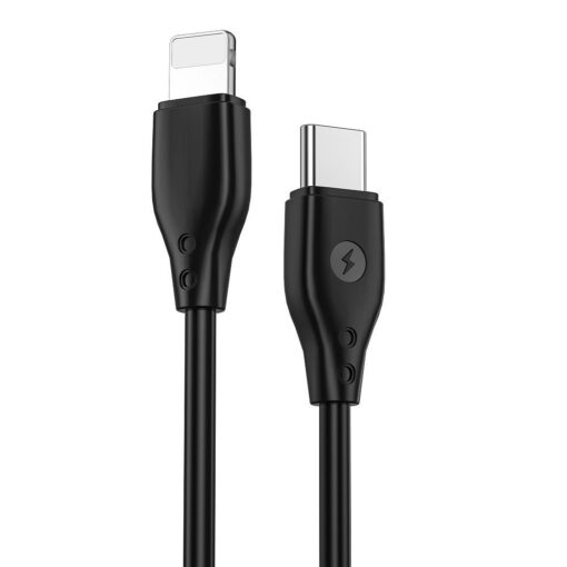 WiWU - Pioneer Wi-C002 USB C zu Lightning 30W Serie USB Kabel - schwarz – Bild 3