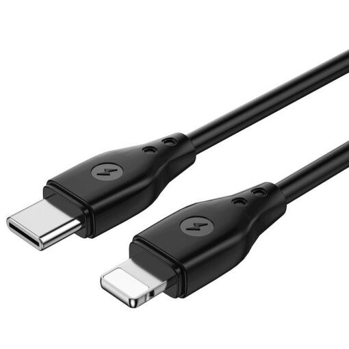 WiWU - Pioneer Wi-C002 USB C zu Lightning 30W Serie USB Kabel - schwarz – Bild 5