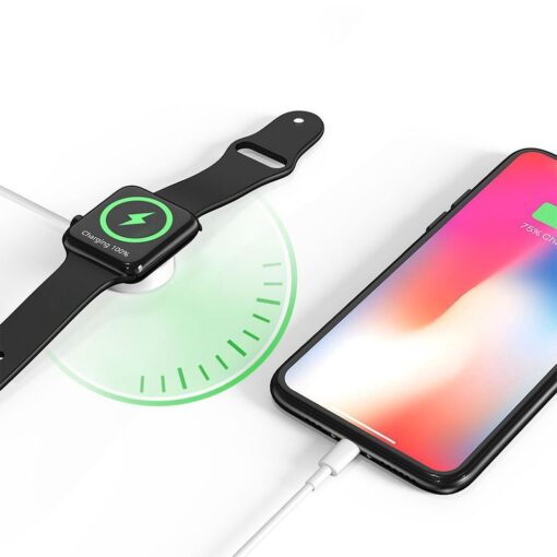 WiWU - Wi-M10 2-in-1 Kabellose Ladegeräte für Apple Watch + Lightning Kabel – Bild 6