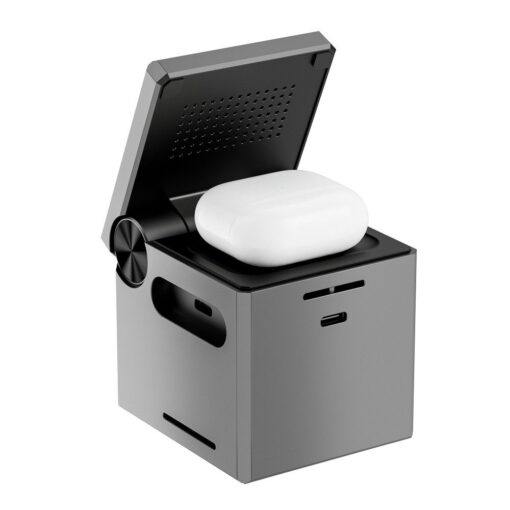 WiWU - Zusammenklappbares 3-in-1 Kabelloses Ladegerät 15W Wi-W030 – Bild 5
