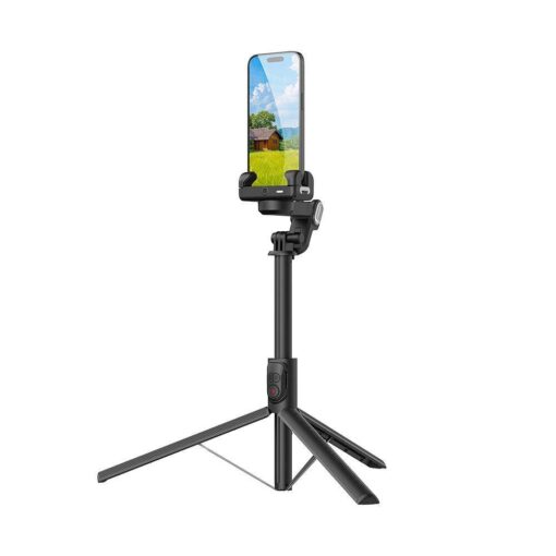 WiWU - Selfie-Stick Wi-SE009 3-in-1 mit Stativ, Bildstabilisierung und Smart-Tracking-Funktionen – Bild 4