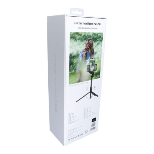 WiWU - Selfie-Stick Wi-SE009 3-in-1 mit Stativ, Bildstabilisierung und Smart-Tracking-Funktionen – Bild 10