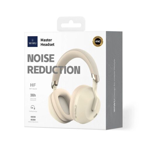 WiWU - Master Headset TD-09 drahtloser Kopfhörer - weiss – Bild 7