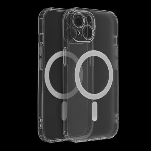 FROST MAG COVER Handyhülle mit Kameraschutz kompatibel mit MagSafe für IPHONE 15 Plus transparent – Bild 5