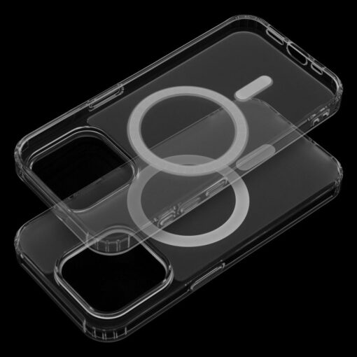 FROST MAG COVER Handyhülle kompatibel mit MagSafe für SAMSUNG S25 transparent – Bild 6