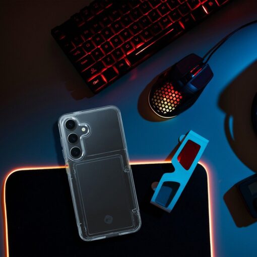 FORCELL F-PROTECT Crystal Pocket Handyhülle für SAMSUNG S24 Plus transparent – Bild 7