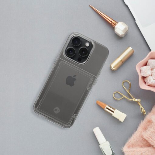 FORCELL F-PROTECT Crystal Pocket Handyhülle für IPHONE 15 Pro Max transparent – Bild 7